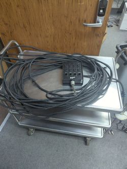 Rapco XLR Snake. 8 Inputs x 4 Returns 100 Feet