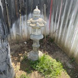 Concrete Yard Lanterns