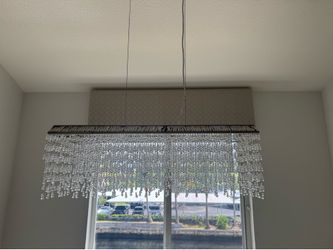 Crystal Linear Chandelier