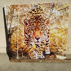 Leopard Wall Art Canvas 