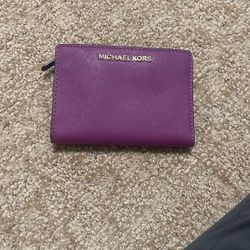Michael Kors Purple Wallet