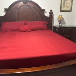 Ashley Millennium North Shore Bedroom Set - Real Stone Tops