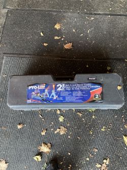 2 Ton Jack And 2 X Stands In Carry Case 