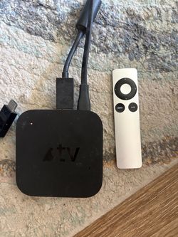 Apple TV with Remote and HDMI Cable
