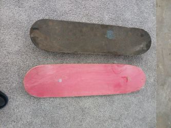Skateboards one of them is sake board rare
