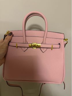 Designer Pink bag 25 cm ( Read below)