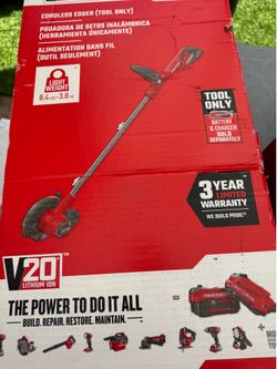 Craftsman V20 Cordless Edger (Tool Only)