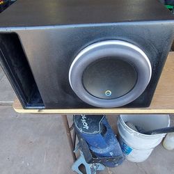 Jl Audio W7 10" Custom Subwoofer Box 