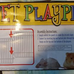 Small Animal Fenced Playpen