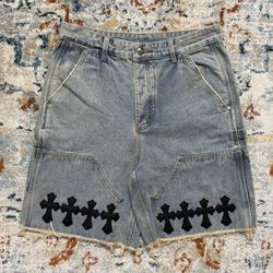 Chrome Hearts Men Short Jeans M/32