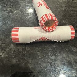 2 Rolls Of 2025 D Mint Pennies