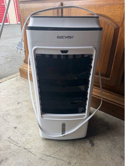 ELECWISH Portable Evaporative Air Cooler | 3-Speed Personal Cooling Fan