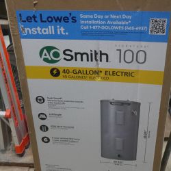 AO SMITH ELECTRIC WATER HEATER 40 GAL IN BOX SIGNATURE 100 887094-1 