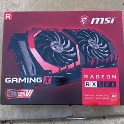 MSI Radeon RX580 8GB Gaming X Twin Frozr VI Graphics Card - New (E10019680)