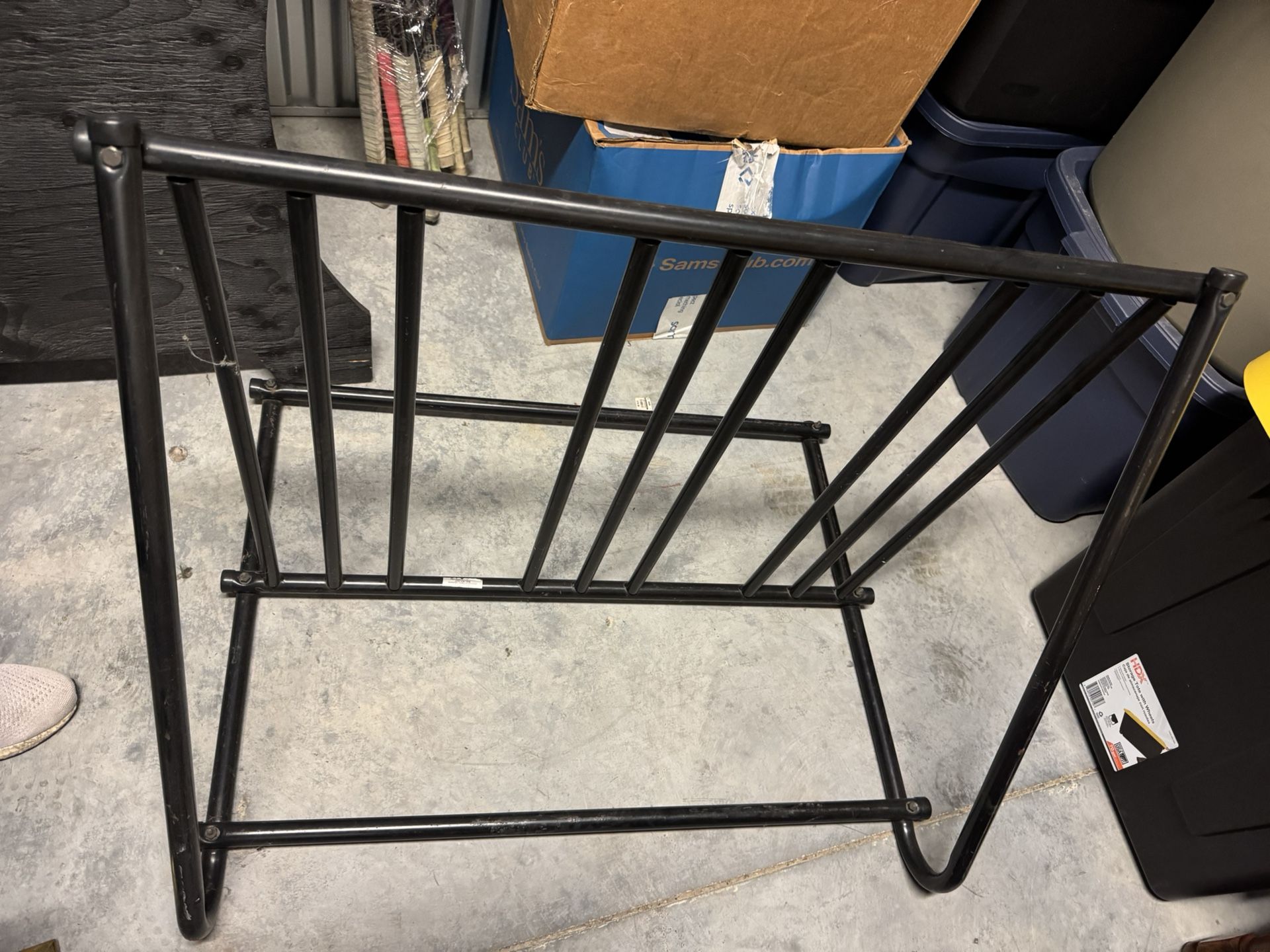 Heavy Duty 6 Bike Commercial Grade Floor Bike rack $110