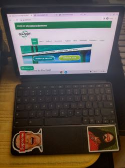 Chrome Book Tablet With Key Board