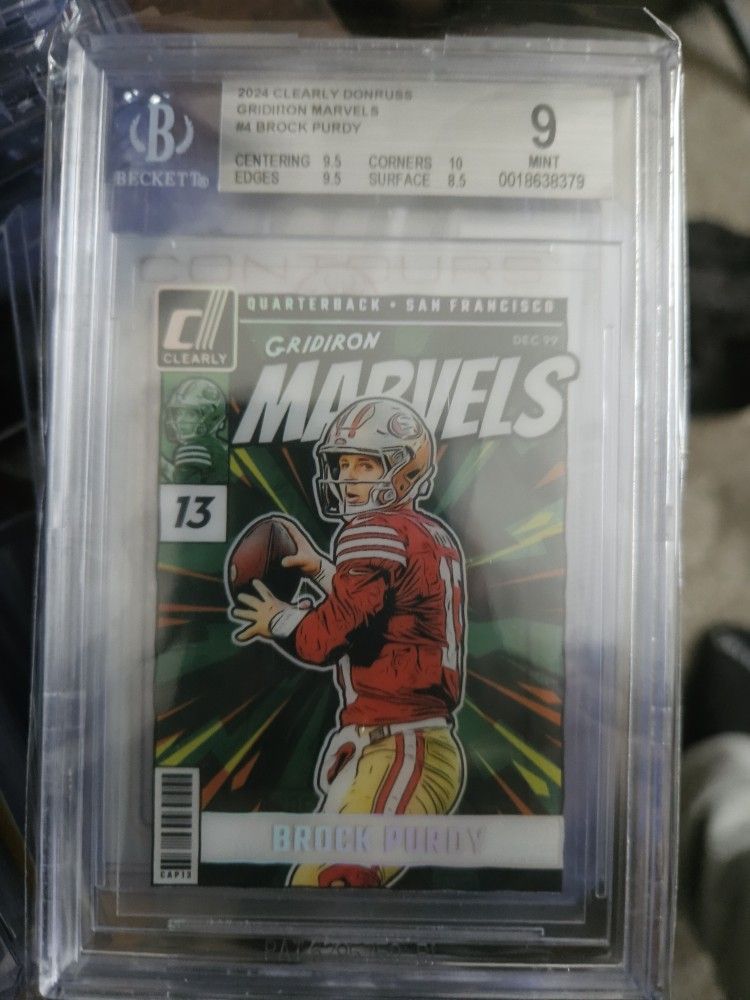2024-25 Donruss Clearly Brock Purdy