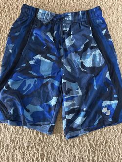 Blue shorts size 10-12