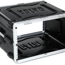 Gator GR-6L Standard Locking Rack Case Audio case with Drawer for Mics