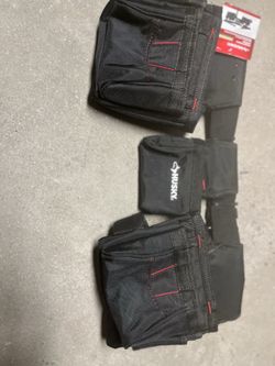 Husky Tool Belt – Heavy Duty, Multiple Pockets, Like New
