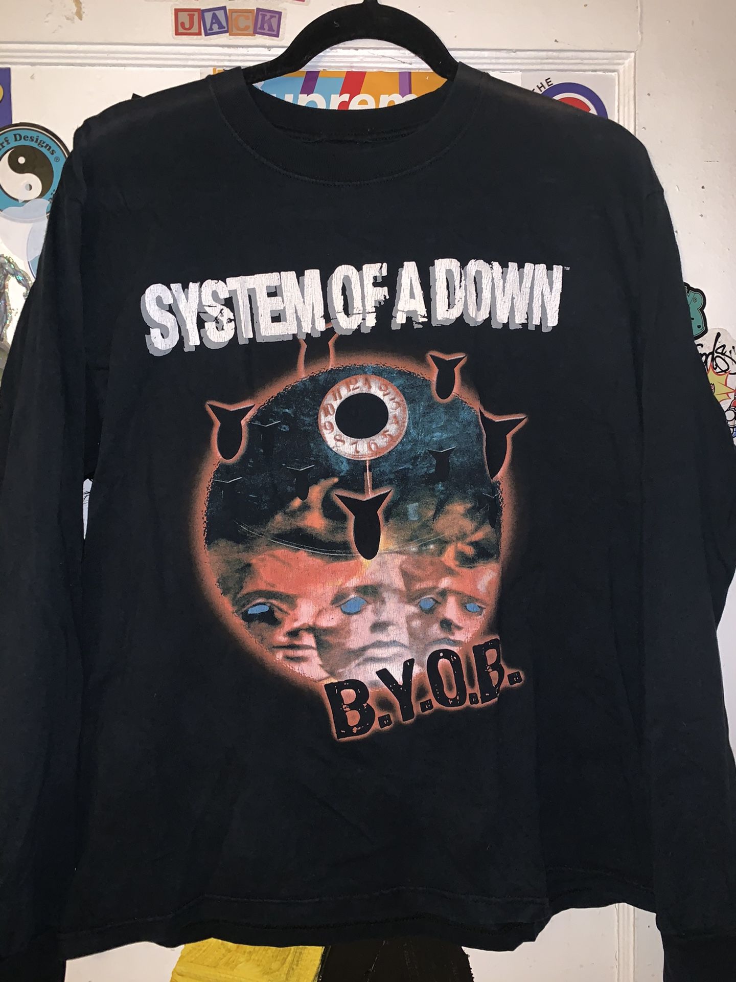 Vintage System Of A Down BYOB Tour Long Sleeve Shirt