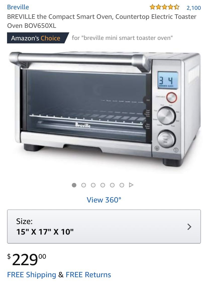 Breville - Compact Smart Oven Toaster