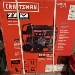 Craftsman Generator Brand New