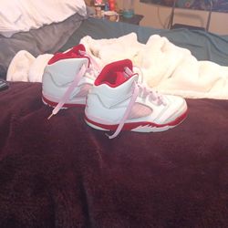 Girls Pink And Red  Jordan  Size 12 C 