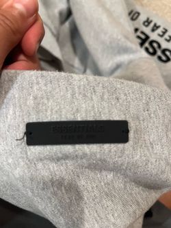 Fear of God Essentials Grey Sweatshirt