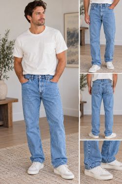 Vintage Polo Ralph Lauren RL Jeans Co Baggy Jeans 30x30 Distressed Y2K
