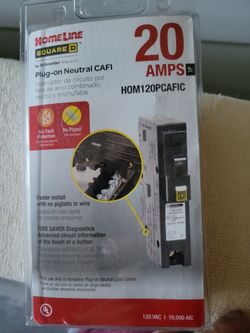 SquareD 15 Amp CAFI Breakers
