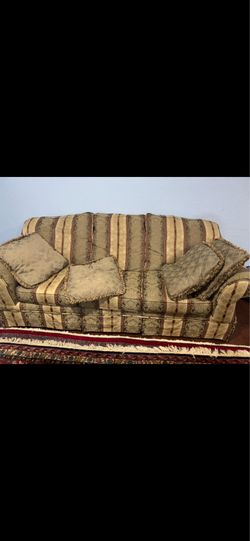 Sofa and love seat