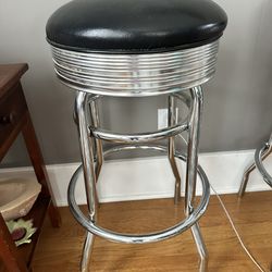 Stainless Steel Bar Stools (set of 4)
