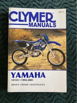 Service shop manual for yamaha yz125