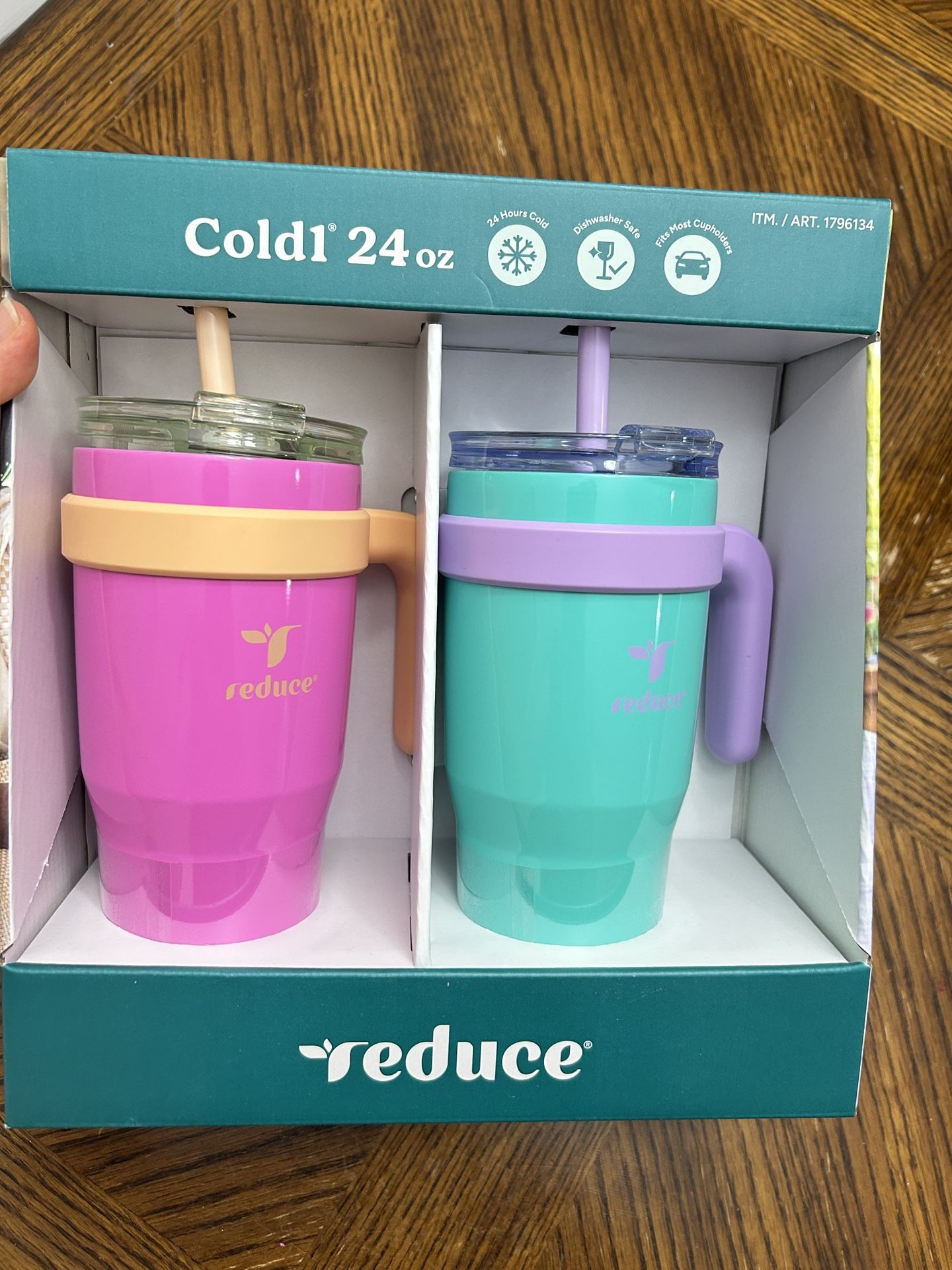 NWT Reduce Cold1 24 oz Tumblers 2 pack