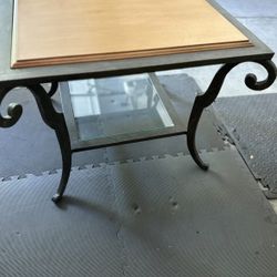 Wood Iron Table