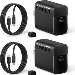 Anker 45W USB C Charger Block, PPS Fast Charger with USB-C Cable for iPhone 17/16 and More