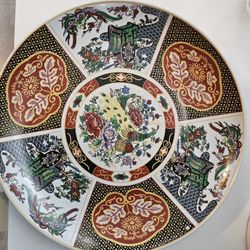 Qing Familie Rose Charger Dish Islamic Influence