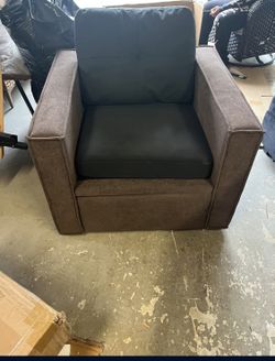 Brown And Black Accent Chair