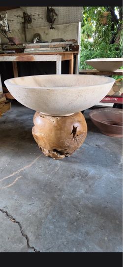 Concrete Bowl Pot