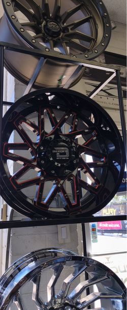 20 Inch 6x139.7 Bolt Pattern Wheels & Tires Stop hunting online for 6-lug fitments. We have fresh 20" inventory ready to mount up. Visit Phoenix tires