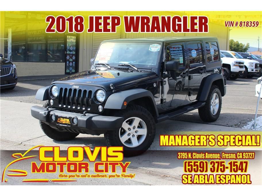 2018 Jeep Wrangler JK Unlimited