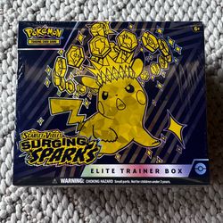 Pokemon TCG Surging Sparks ETB factory sealed
