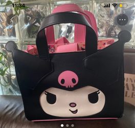 Kuromi/my melody purse