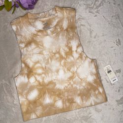 NWT Aerie Rebel Cropped Tie Dye Tank Top - Women’s