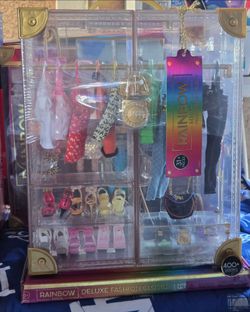 Rainbow high closet