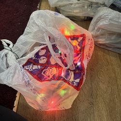 Huge Christmas Light Bundle—Programmable, Multicolor & Clear= Outdoor Stakes—$75 OBO