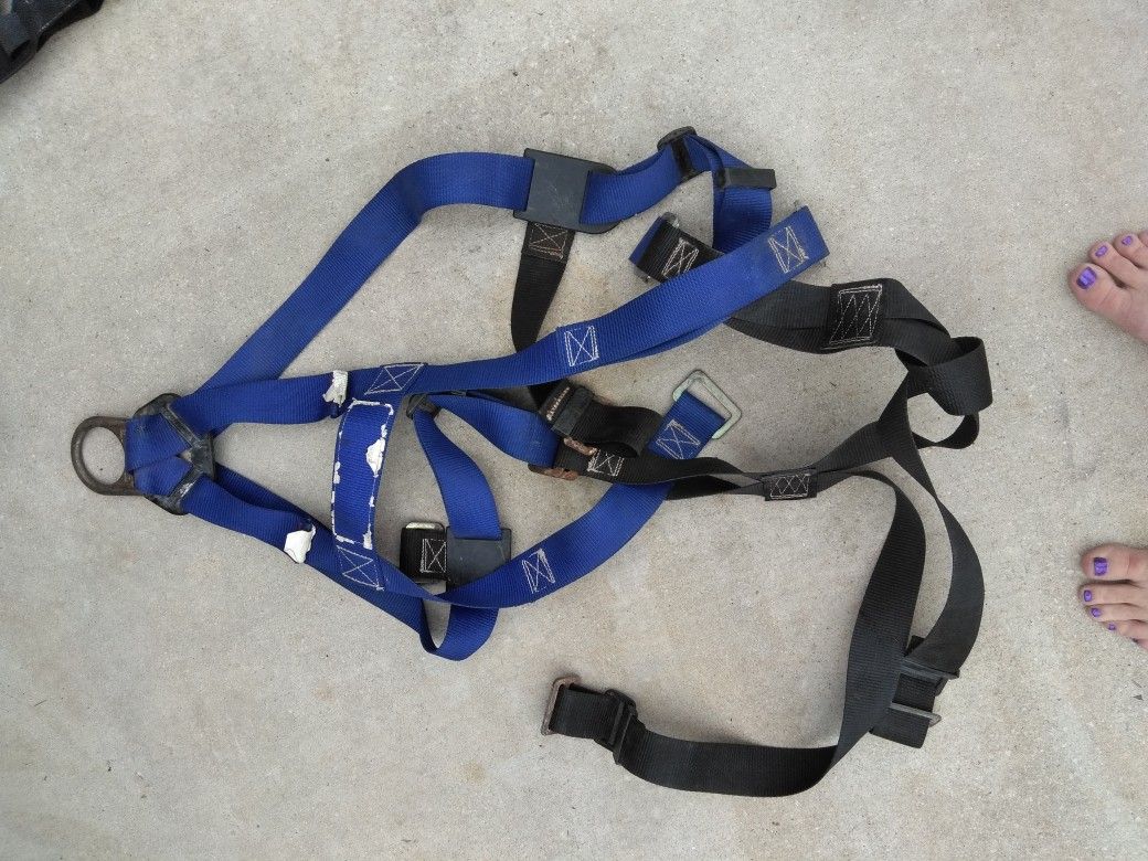 Sala talon self retracting lifeline and harnesses
