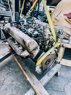 3.5 280se Motor And Trans Mercedes Runs Perfect Rebuilt