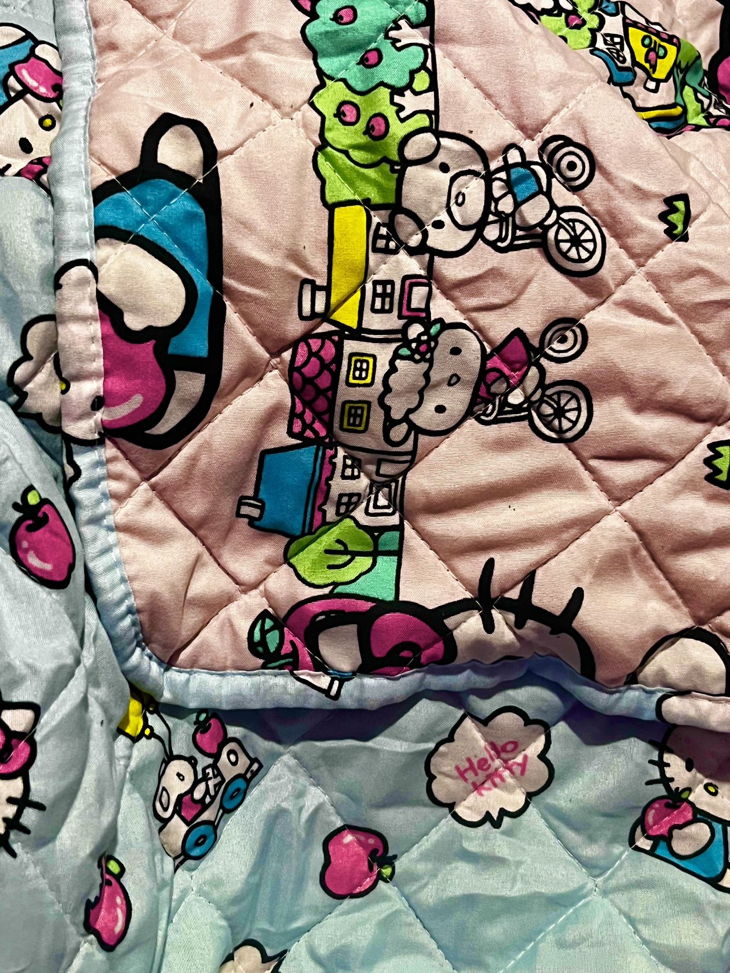 hello kitty twin comforter 
